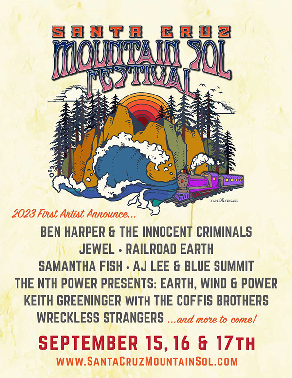 2023 Santa Cruz Mountain Sol Save The Date - Sep 16 & 17, 2023